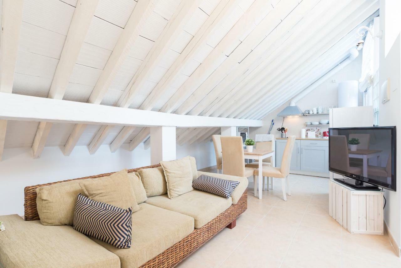 Loft con gran terraza en primera linea de playa Málaga Exterior foto
