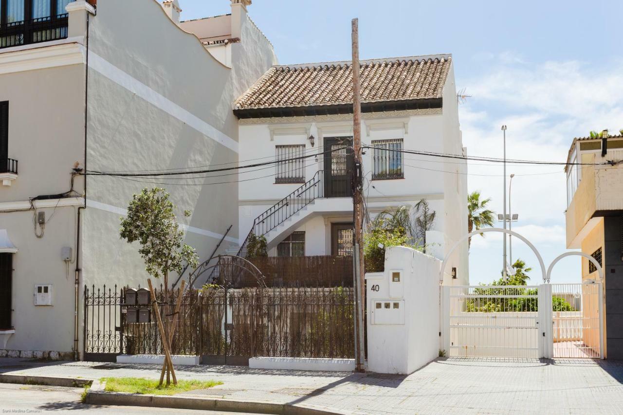 Loft con gran terraza en primera linea de playa Málaga Exterior foto